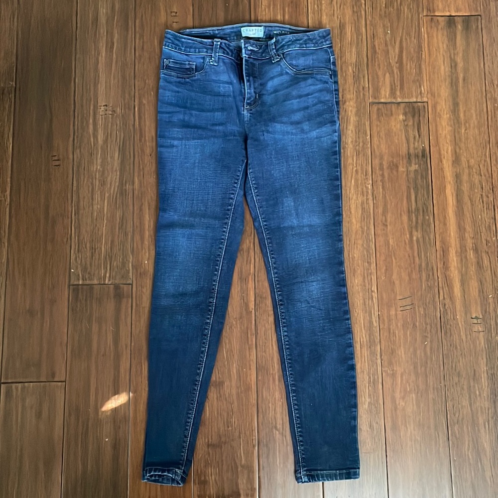 Crafted By Lee Straight Skinny Jeans